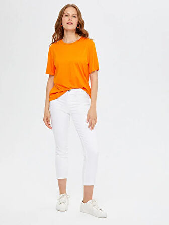 Yuvarlak Yaka Kısa Kol T-Shirt S25TSH002
