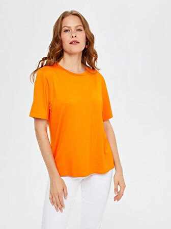 Yuvarlak Yaka Kısa Kol T-Shirt S25TSH002