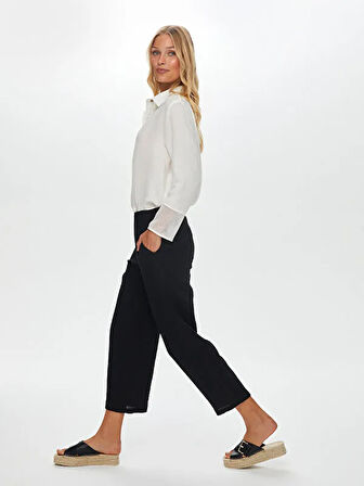 Wide Leg Fit Müslin Pantolon S25PNT028