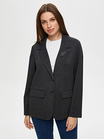Örme Rahat Form Blazer Ceket S25CKT045
