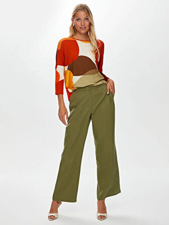 Wide Leg Fit Liyoselli Pantolon S25PNT005