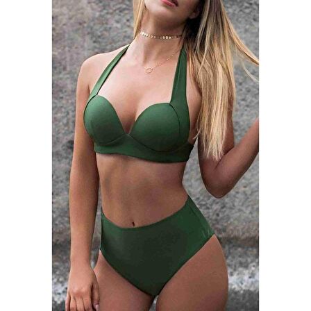 Angelsin Yeşil  Bikini Üstü Yeşil