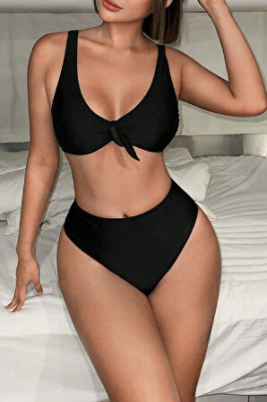 Angelsin Şık Yüksek Bel Bikini Altı