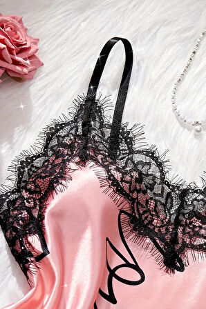 Merry See Love Kalp Baskılı Şortlu Pijama Takımı