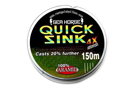 Sea Horse Quick Sink 0,40 Mm 150mt 4x İpek Misina