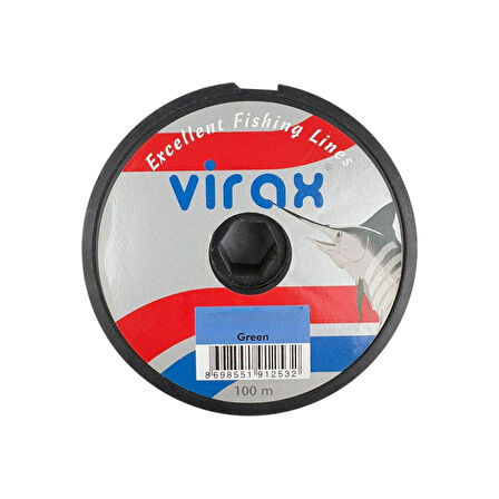 Virax 0,45 Mm 100 Mt Misina Yeşil