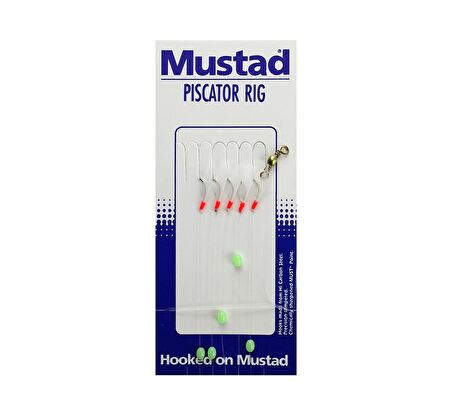 Mustad Y033-008 Day Glo Rıg 0,30mm No:8 Çapari