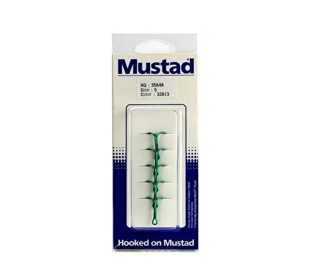 Mustad Hq:35648 No:9 Yeşil 3 Lü İğne