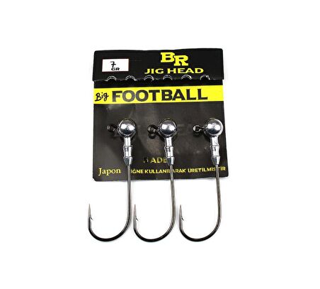 Bera Jig Head  Football 7 Gr 3 Lü  Paket