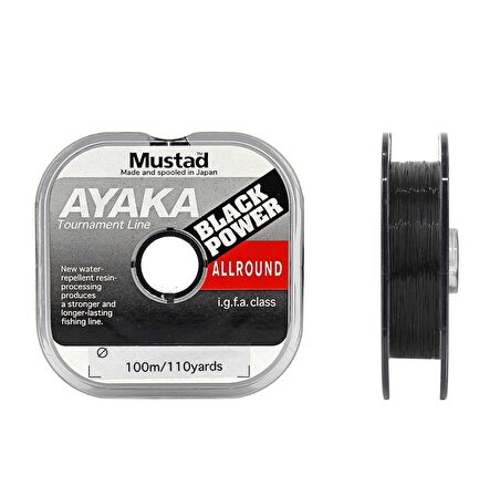 Mustad Ayaka Black Power Allround 0,14mm 100mt