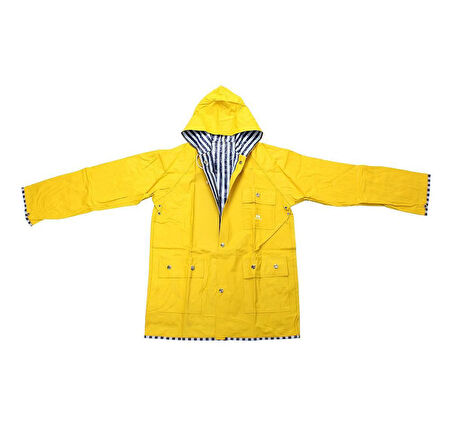 Sea Horse Yağmurluk Kapşonlu Sarı M