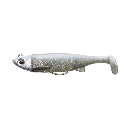 Savage Gear 3d Tpe Minnow Jig 42gr 13cm White Glit