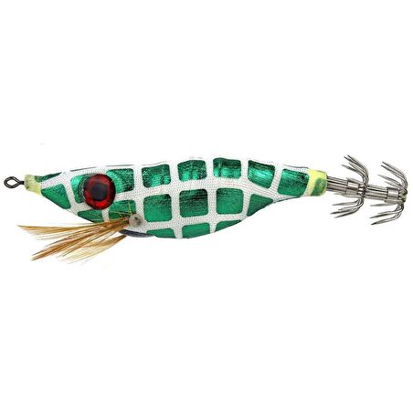 Sea Horse Yeşil Zebra 8 Cm 9 Gr Kalamar Zokası