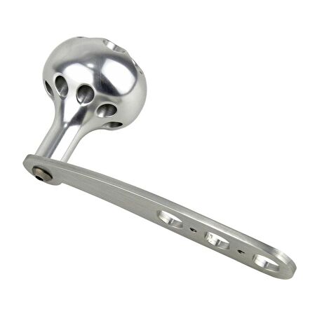 Accurate Reel Handle H-60 Silver Knob