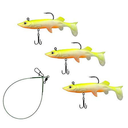 Sea Horse Crazy Plus 10 Cm Soft Lure 3 Pcs St-03