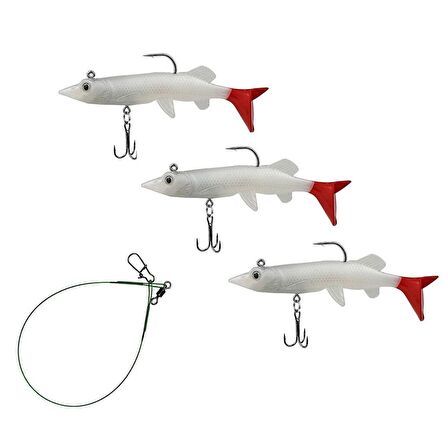 Sea Horse Crazy Plus 12 Cm Soft Lure 3 Pcs Wrt-02