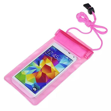 Sea Horse Su Geçirmez Telefon Kılıfı Pembe