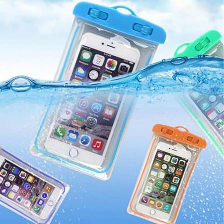 Sea Horse Su Geçirmez Telefon Kılıfı Kilitli Sarı
