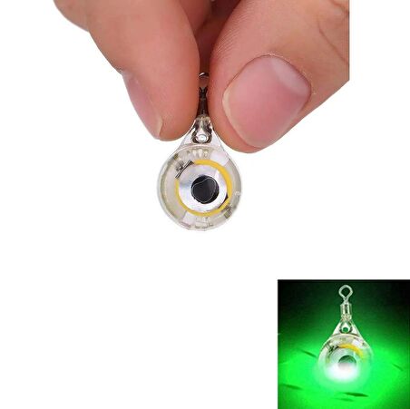 Sea Horse Eye Light V2-Uwl Green 2 Li Paket