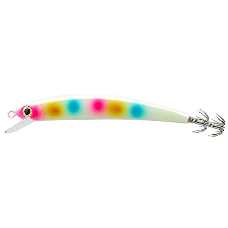 Sea Horse Squid Crystal Minnow115mm 23g Rainbow-12