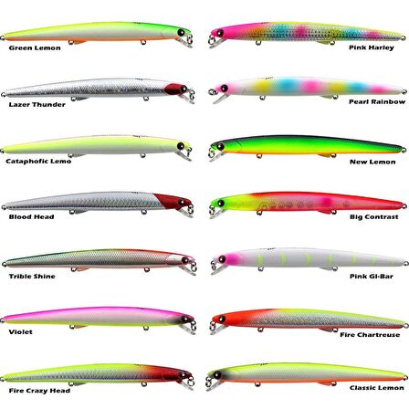 Sea Horse Slim Berfin 145 Mm 15 Gr Lazer Thunder