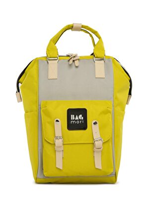 Bagmori M000003884 Çok Amaçlı Unisex Bebek Bakım Çantası Sarı