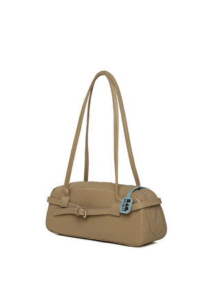 Vizon  Gerçek Deri Kemerli İnce Askılı Çanta M000008606