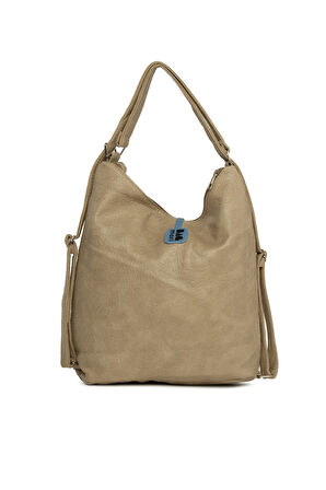 Vizon  Yumuşak Dokulu Elcik Detaylı Askılı ve Sırt Salaş Çanta M000008648