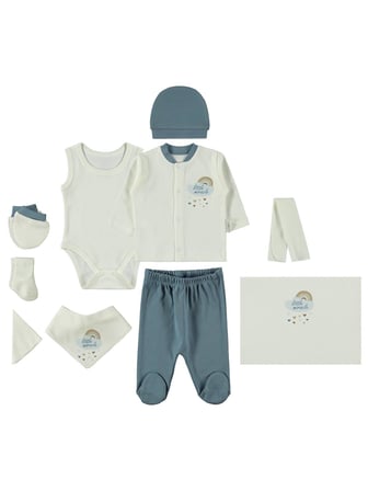 Bebbek Lıttle Mıracle  Zıbın Setleri - Lacivert