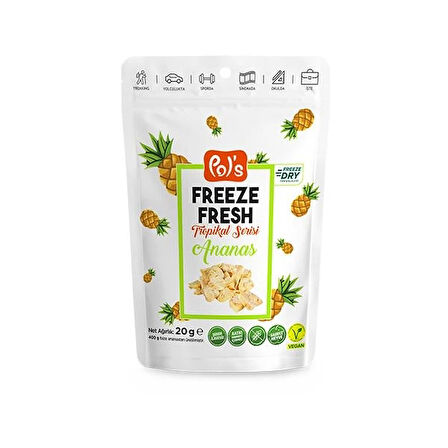 Pol’s Freeze Fresh Ananas 20 G