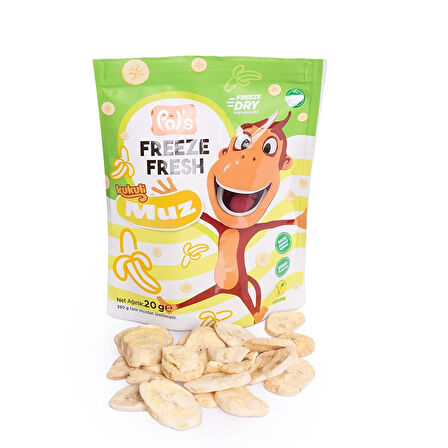 Pol's Kukuli Freeze Fresh Muz 20 gr