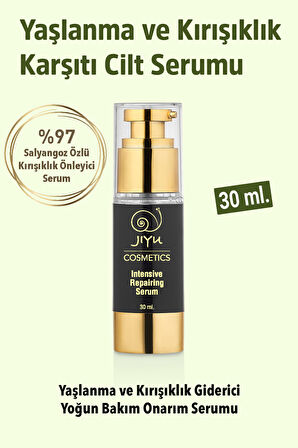 Jiyu Yaşlanma ve Kırışıklık Karşıtı %97 Salyangoz Özlü Cilt Bakımı Serumu - 30 ml.