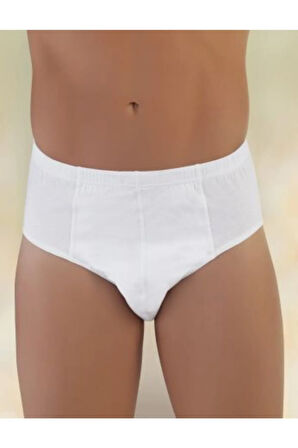 Erkek 6'lı Penye Külot Slip 009