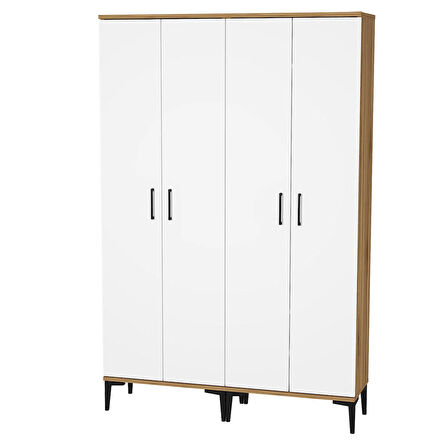 Alba-1-3 Dolaplı Ayakkabılık Vestiyer Portmanto RS02