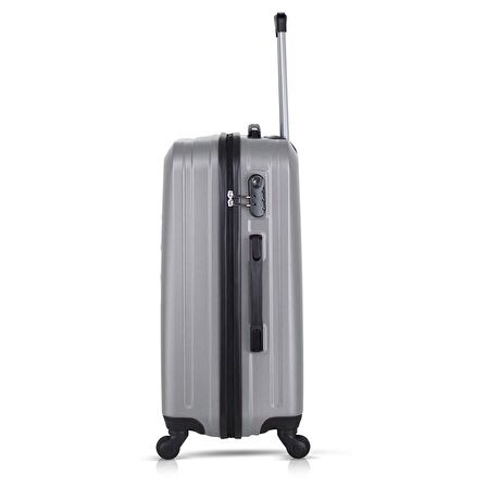My Valice Ruby Abs 4'lü Travel Valiz Seti Gri