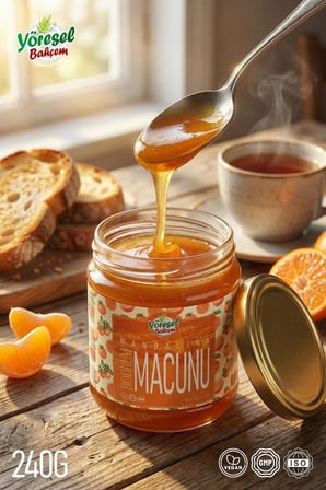 Yöresel Bahçem Bodrum Mandalina Macunu