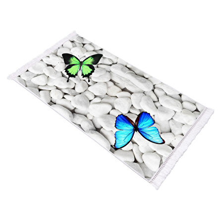 Dekoreko İnci Halı Dijital Saçaklı 1911 Desen 1