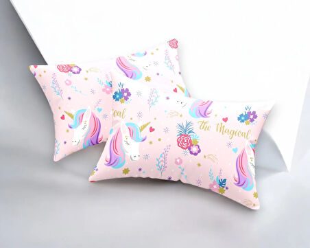 2li Yastık Kılıfı Mystara Pembe