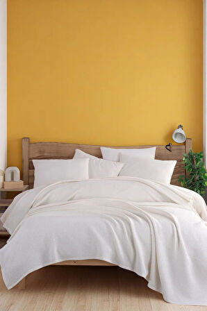 Ecocel Pike Örtü Battal MegaKing 260x230cm Sincere Krem