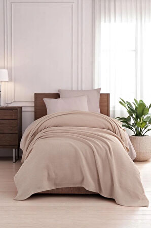 Ecocel Pike Örtü Junior 140x230cm Sincere Koyu Bej
