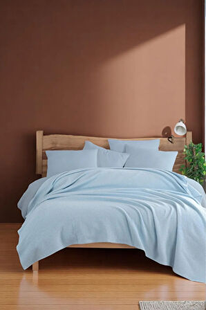 Ecocel Pike Örtü Çift Kişilik 200x230cm Sincere BebeMavi