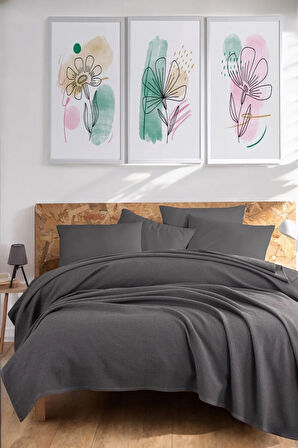 Ecocel Pike Örtü Battal MegaKing 260x230cm Sincere Antrasit