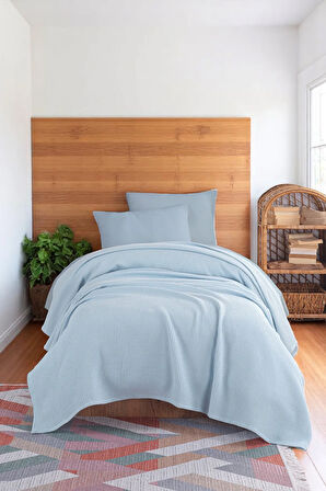 Ecocel Pike Örtü Bebek 100x120cm Sincere BebeMavi