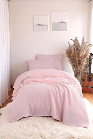 Ecocel Pike Örtü Bebek 100x120cm Sincere PudraPembe