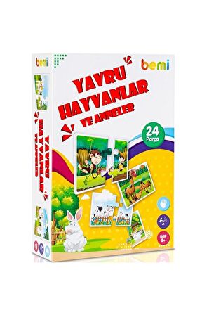 Bemi Eşleştirme Yavru Hayvanlar Ve Anneler