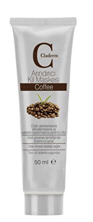 Claderm 50 ml Kil Maskesi - Coffee