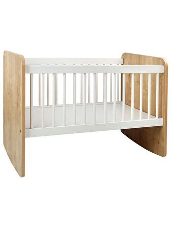 Babi Baby Pratik Sallanır Mini Ahşap Beşik 50x90 cm