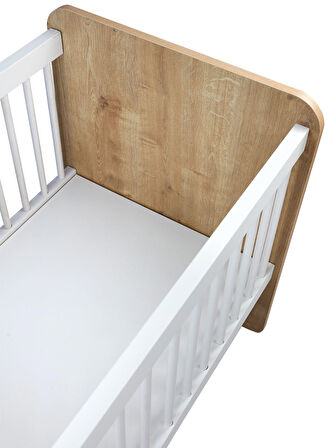 Babi Baby Pratik Sallanır Mini Ahşap Beşik 50x90 cm