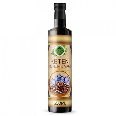 Keten Tohumu Yağı (FLAXSEED OİL) 250 Ml.