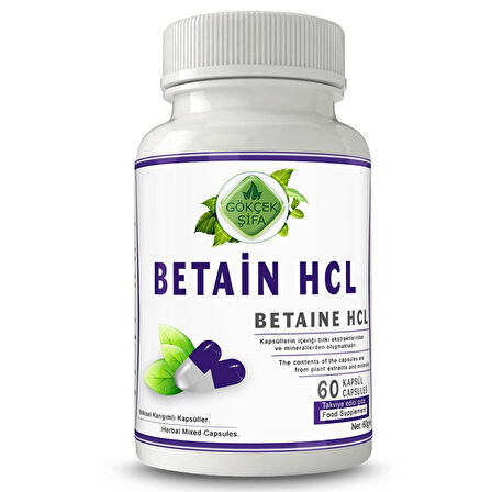 Betain HCL Kapsül (Betaine HCL Capsule)